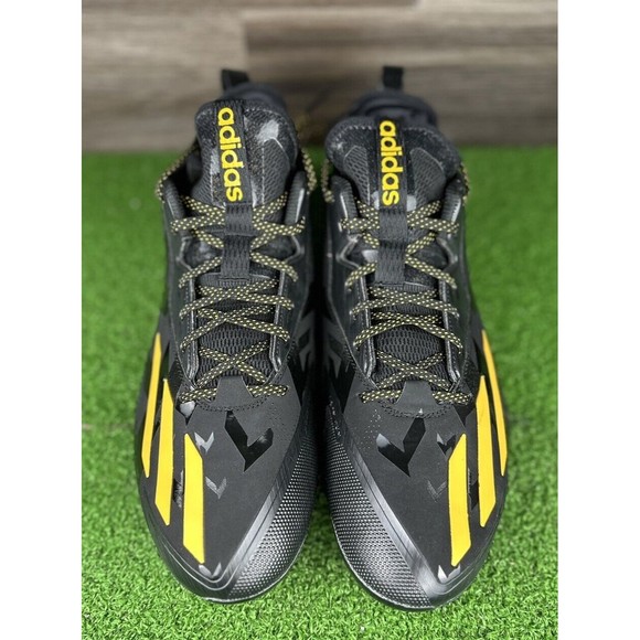 Adidas Energy Boost Icon 2.0 Metal Mens Baseball Cleats Black yellow 12.5 - Picture 3 of 6